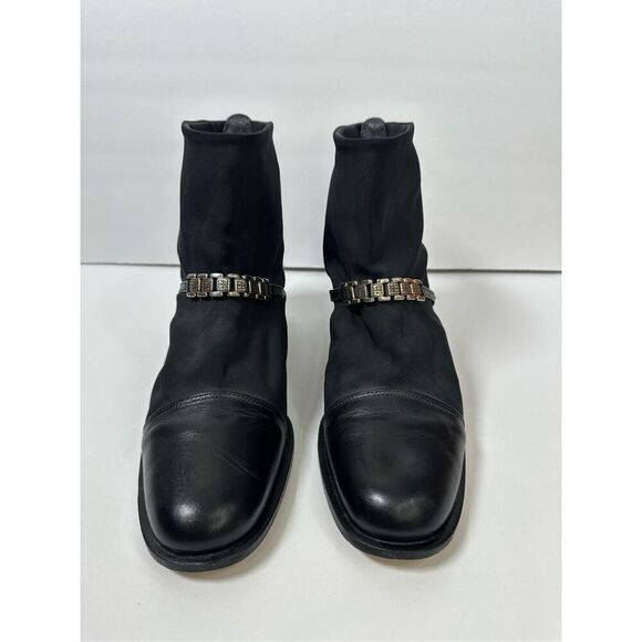 Brighton Vintage Black Ankle Boots Sz 9.5 - Picture 3 of 10